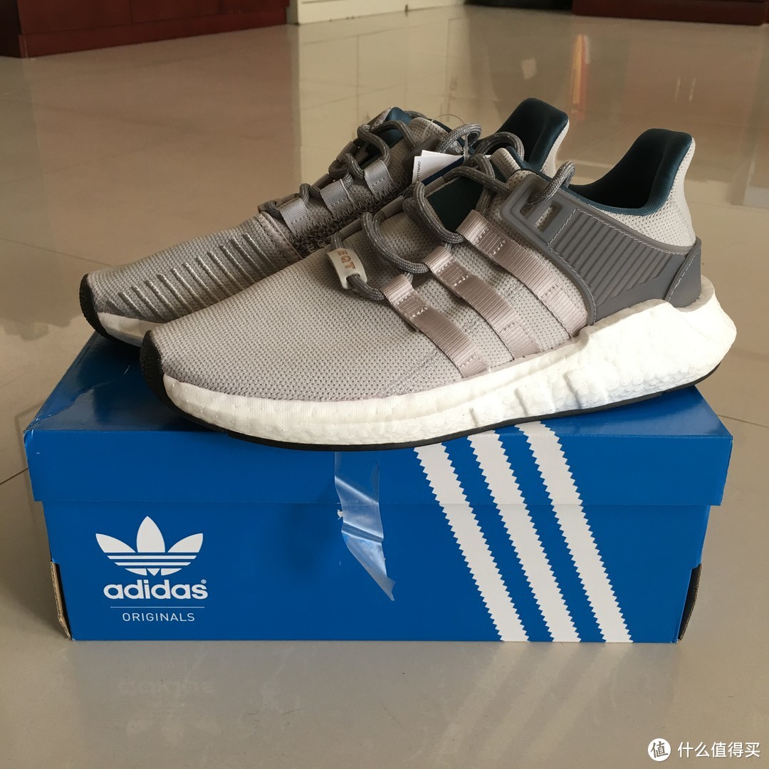 #原创新人# 张大妈首页推荐SIZE网站英国直邮adidas 阿迪达斯  EQT boost 93/17 运动鞋的海涛经历