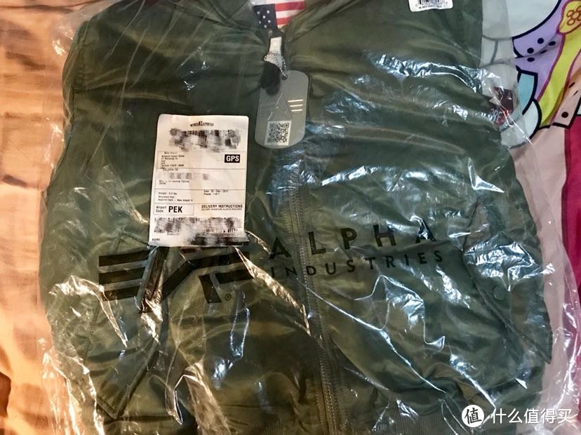 ALPHA INDUSTRIES MA1 包装