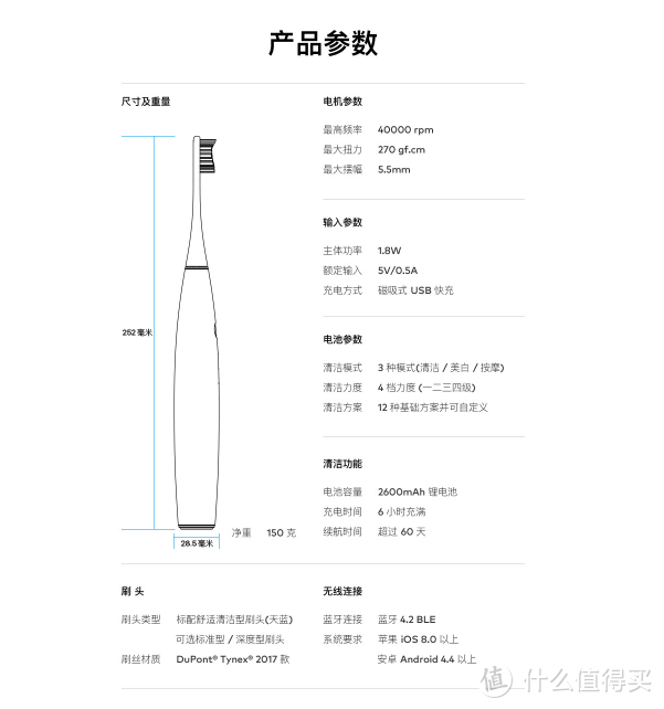 叫生活如此简单 Oclean SE青春版智能声波电动牙刷 刷出我的精彩