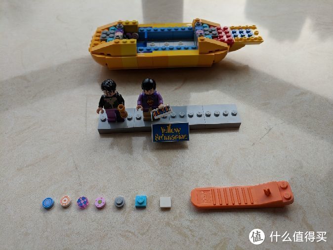 #原创新人#乐高巨坑入不得！记自己的第二款乐高开箱＋搭建：LEGO 乐高 21306 黄色潜水艇