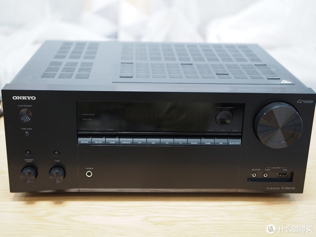 #本站首晒#ONKYO 安桥 TX-NR676E 杜比全景声AV功放