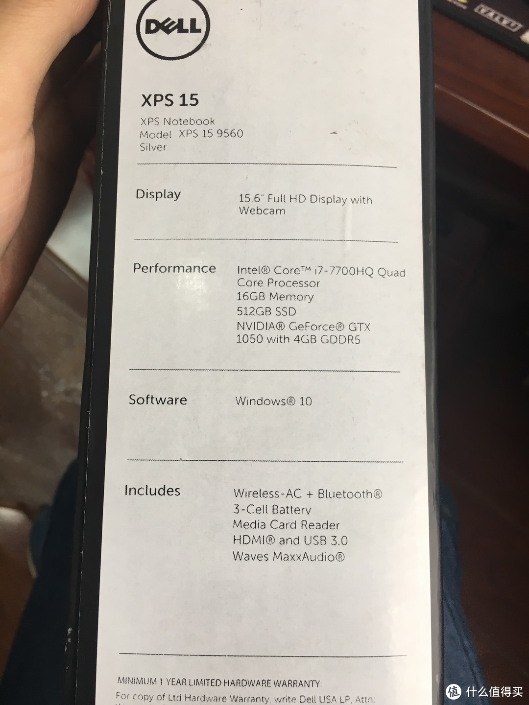 Dell 戴尔 XPS 15 9560 笔记本电脑开箱、遇到的问题及全智服务体验