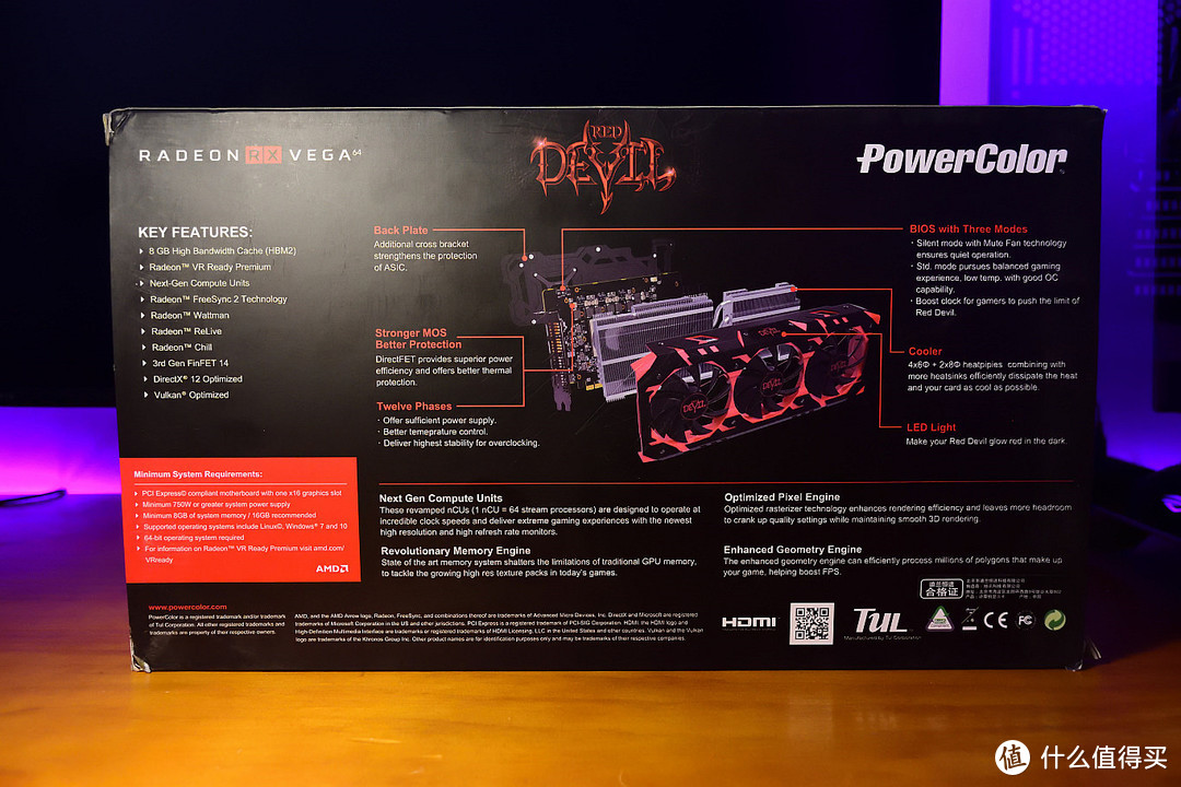 非公版RXVega到底有多"恶"— Dataland 迪兰 Red Devil 恶魔 RX VEGA 64 开箱+不完全测试