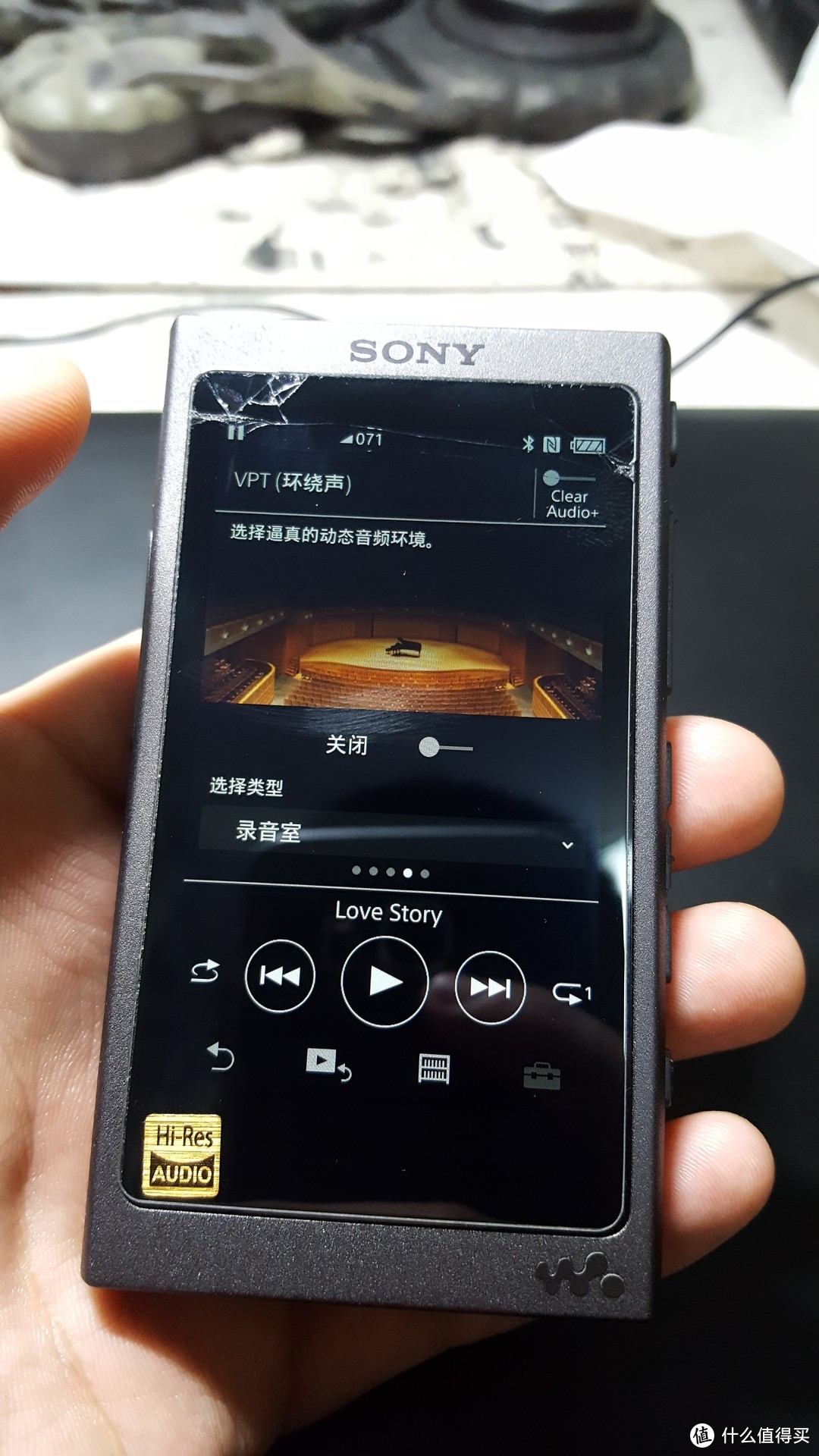 #原创新人#SONY 索尼 NW-A45 播放器 以及 MUC-M2BT1蓝牙耳机升级线的使用体会