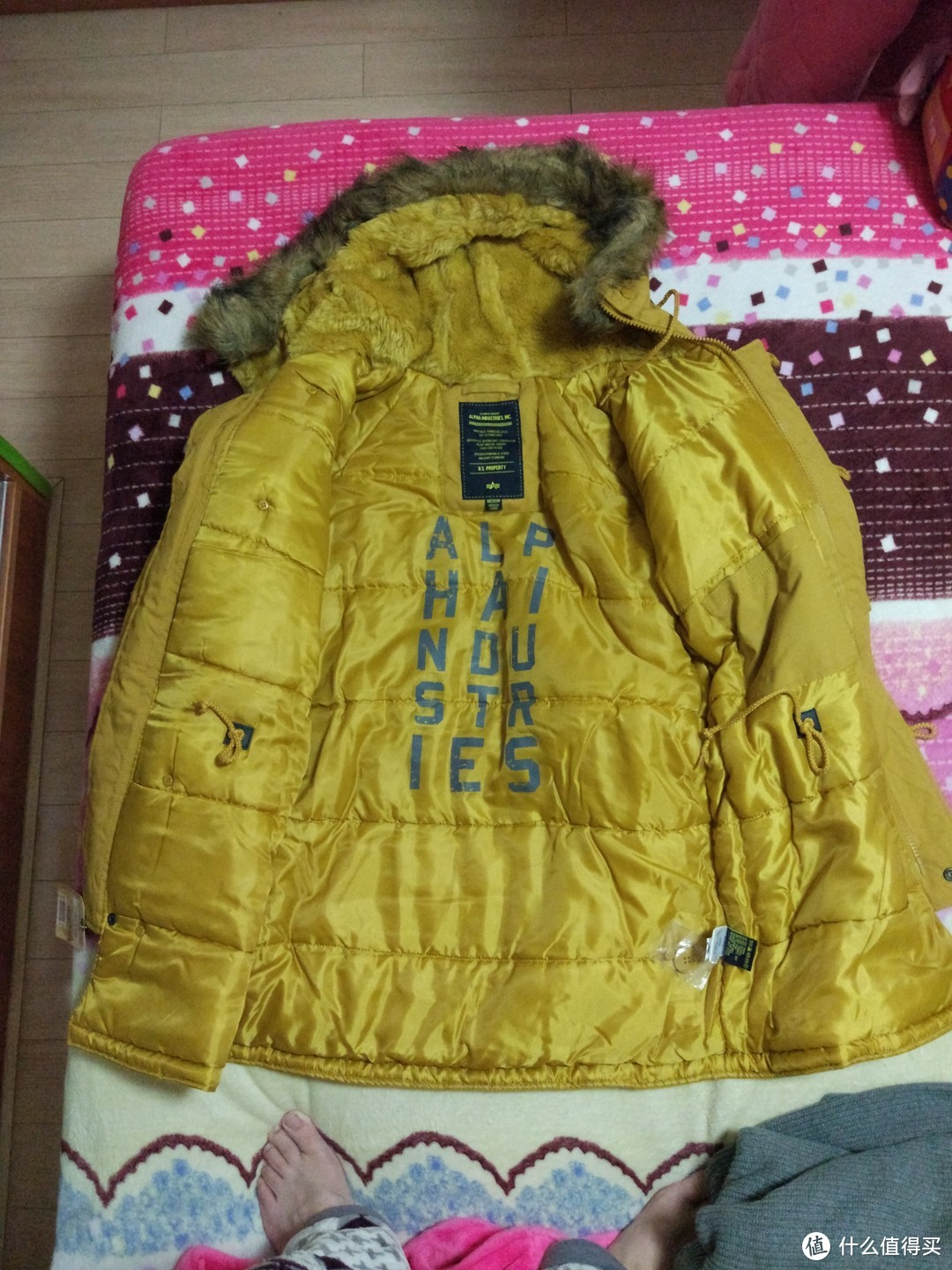 图书馆猿の迟到一年的ALPHA INDUSTRIES 阿尔法工业 Altitude Oxford Nylon Parka 男款夹克 晒单