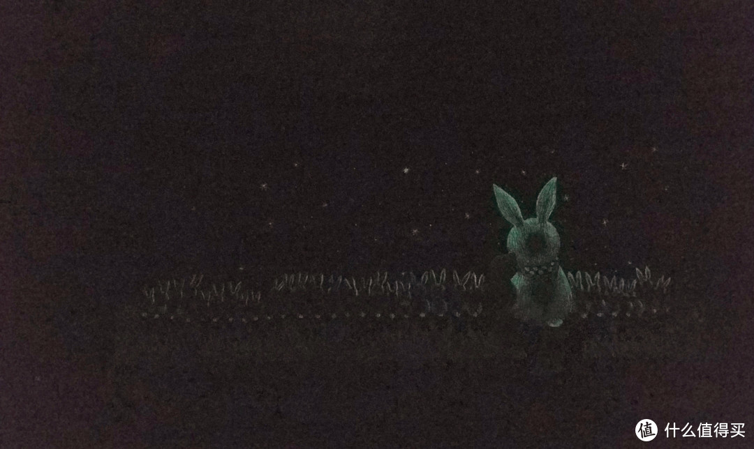 雷诺瓦 几米系列 之 兔兔排排坐 1000片 夜光拼图 开箱