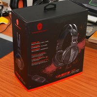 雷神 沙漠风暴H71 游戏耳机外观展示(头梁|耳罩|耳壳|线控)