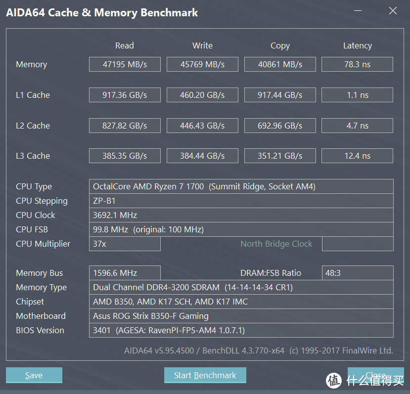 新配电脑的使用体验—AMD 锐龙 Ryzen R7 1700 处理器+ ASUS 华硕 B350F gaming 主板