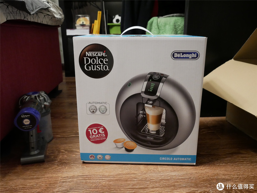 德亚入手 Delonghi 德龙 Dolce Gusto Circolo EDG 606.S 胶囊咖啡机