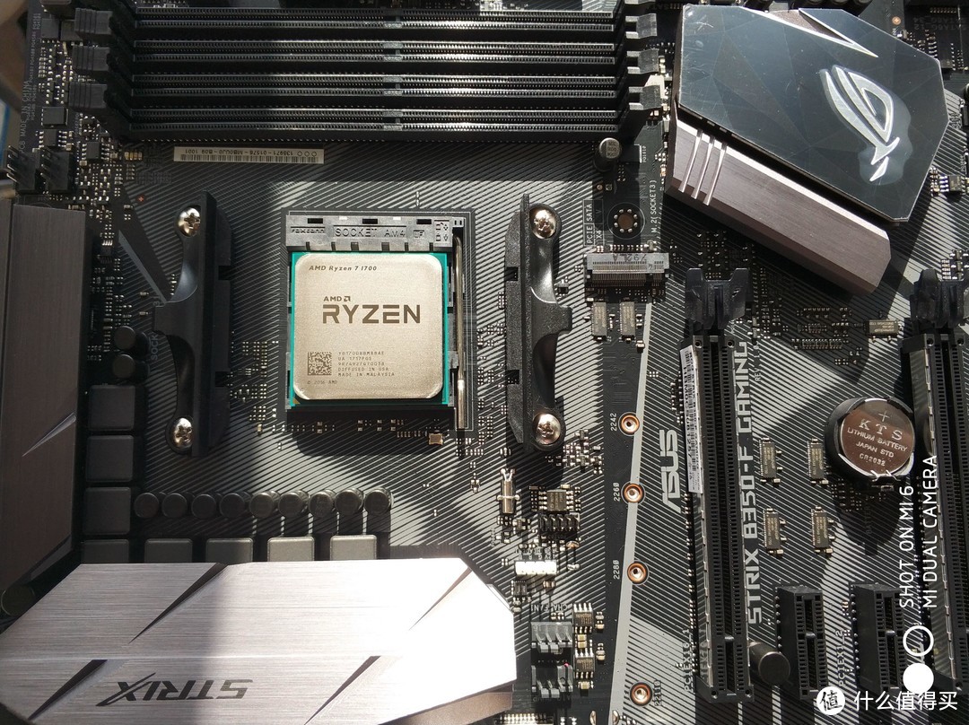 新配电脑的使用体验—AMD 锐龙 Ryzen R7 1700 处理器+ ASUS 华硕 B350F gaming 主板