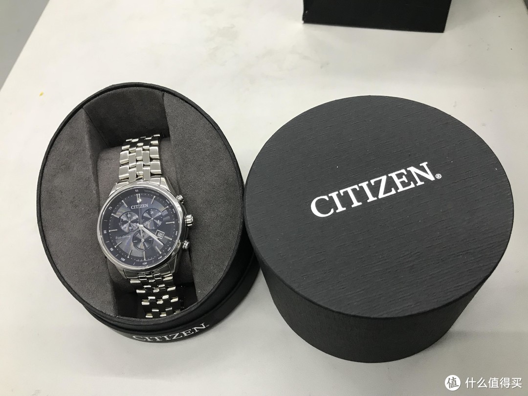 首次体验光动能：CITIZEN 西铁城 Sapphire Collection AT2141-52L 男士光能动腕表 晒单