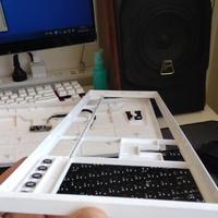 杜伽 TAURUS K310 104键机械键盘拆解说明(面板|底壳|主控|轴体)
