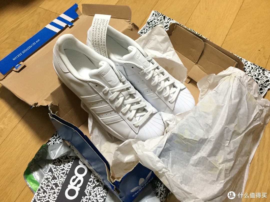 80s到底离我有多遥远—英淘Adidas 阿迪达斯 Superstar 板鞋 亲身经历