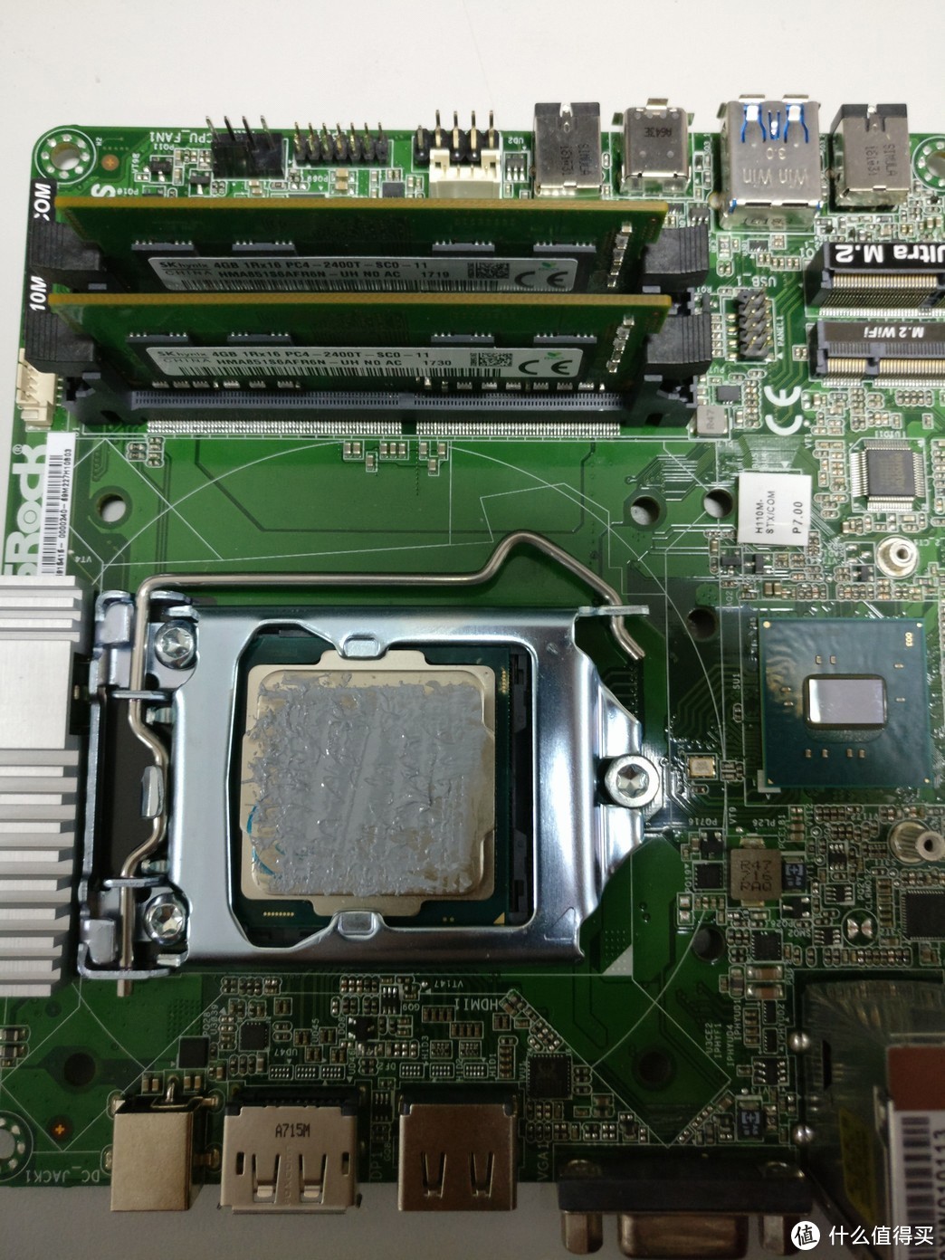 当ASRock 华擎Deskmini 110 STX 遇到Intel 英特尔i3 8100_商用电脑_ 