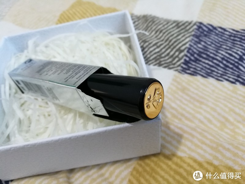 LANCOME 兰蔻 菁纯柔润丝缎玫瑰口红 186色号 晒单体验试色