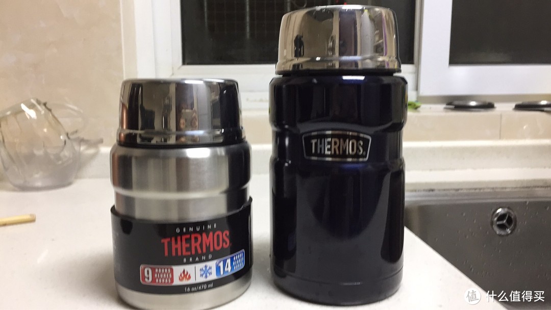 传说神器，十全九美—Thermos 膳魔师 帝王系列不锈钢焖烧杯（24盎司） 开箱