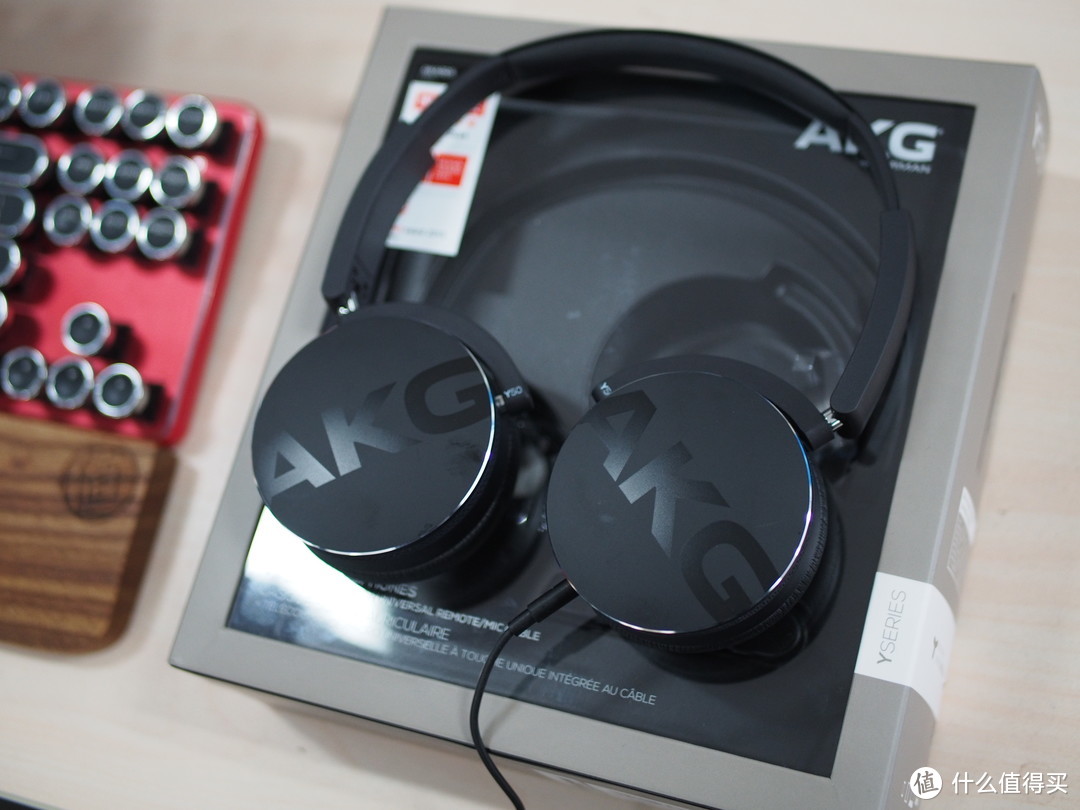 AKG 爱科技 Y50有线头戴式耳机 开箱