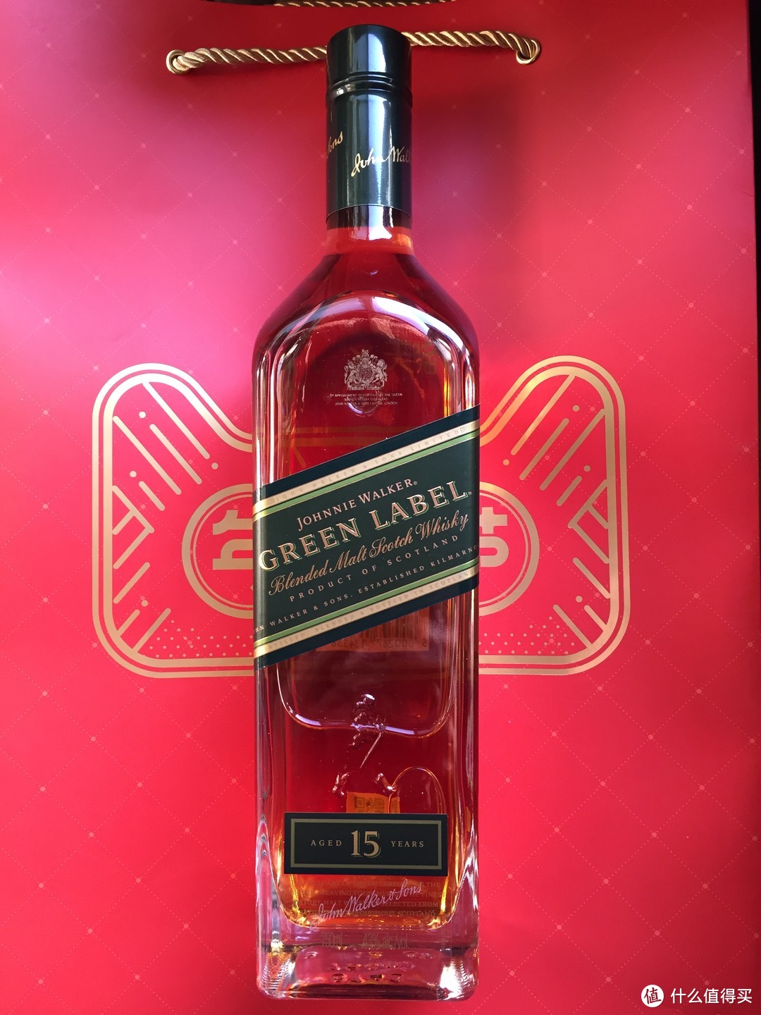 Johnnie Walker 绿牌 天猫新年定制 小黑盒套装