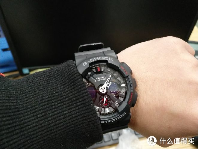 #原创新人#男人怎么也得有块表：CASIO 卡西欧 G-SHOCK系列 GA-120 手表 慢慢聊