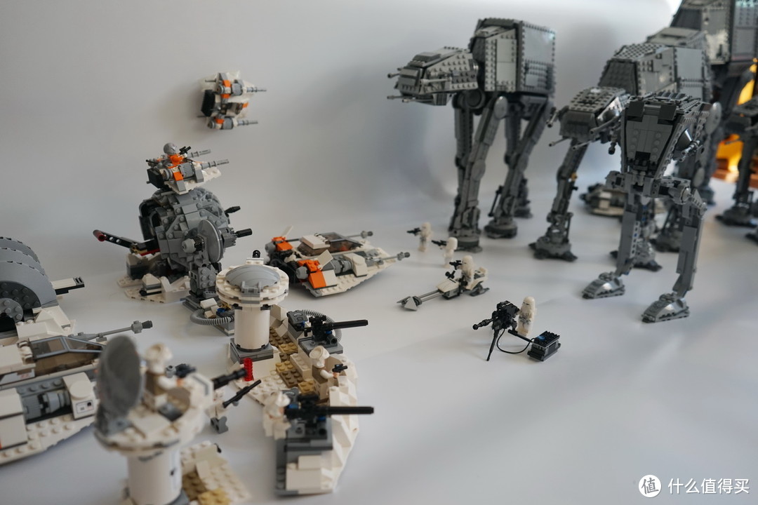 乐高还能这么拼: 复刻 lego 乐高 星球大战 10178 电动版at-at