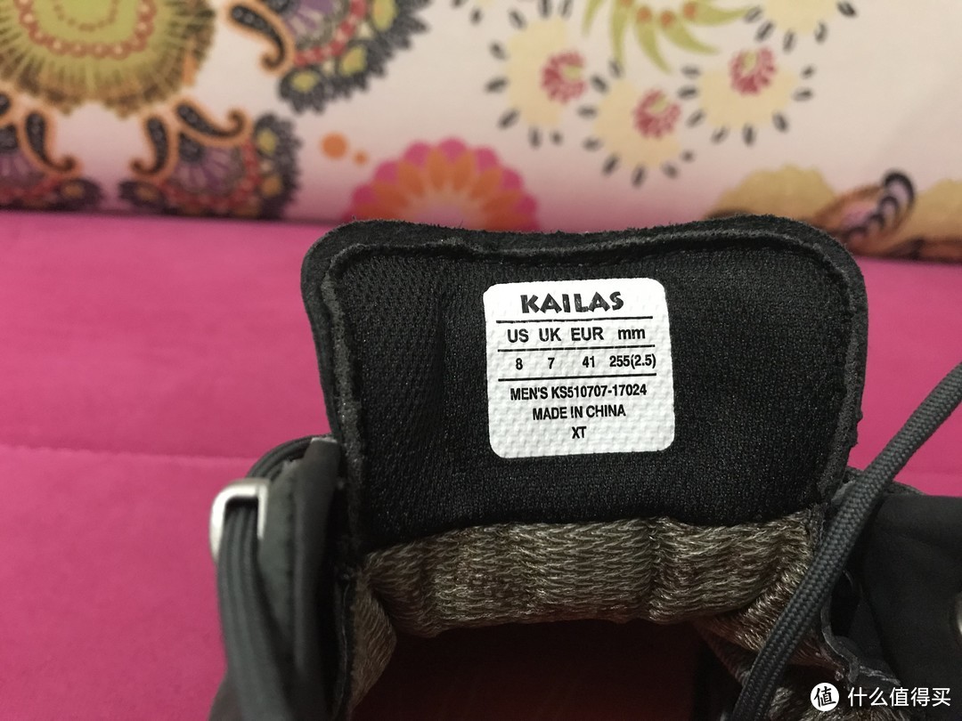 Kailas 凯乐石 KS510707 （男-黑红 ）旅行运动鞋 开箱