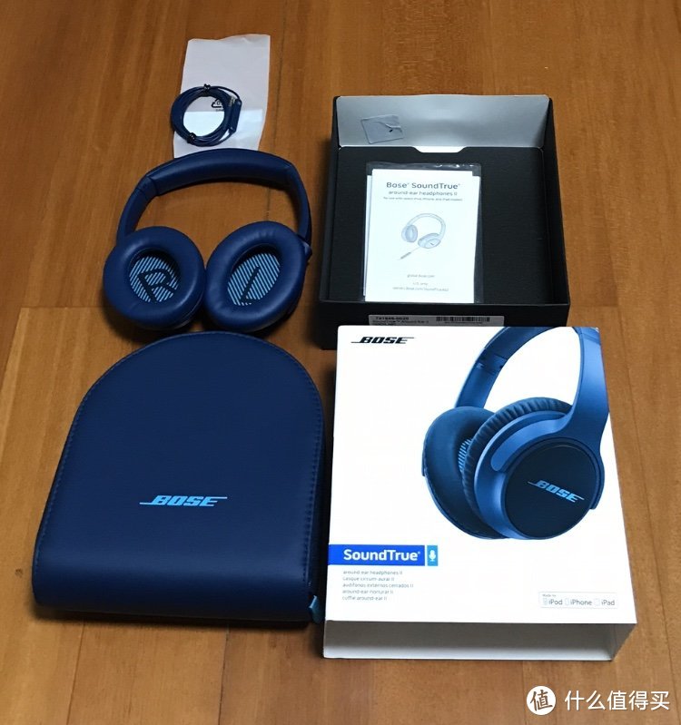 感觉失望的过时之作-Bose SoundTrue 耳罩式耳机 II-MFI蓝色晒单