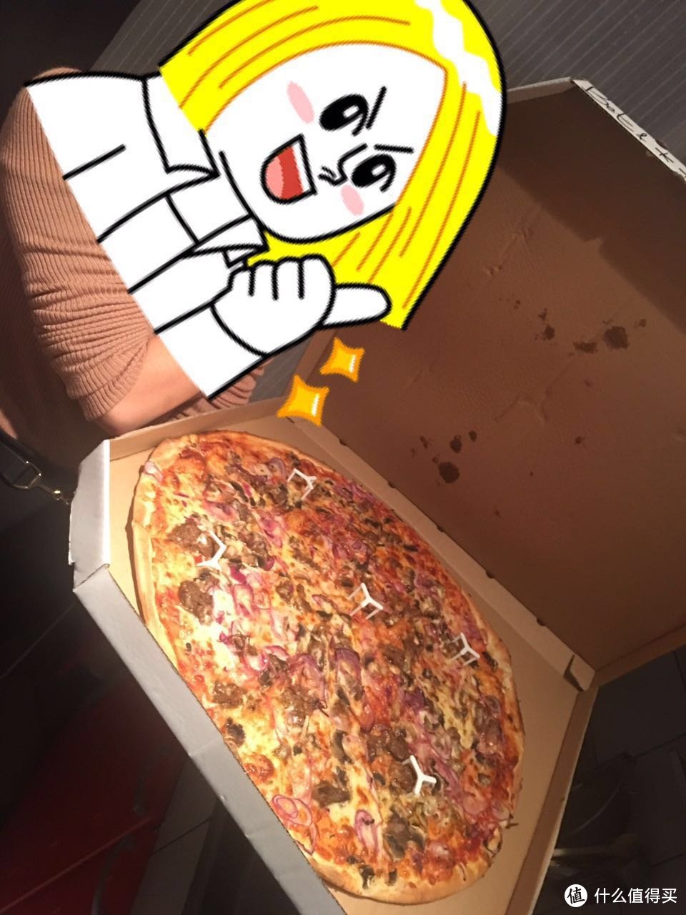 Sunset家的超大号Pizza