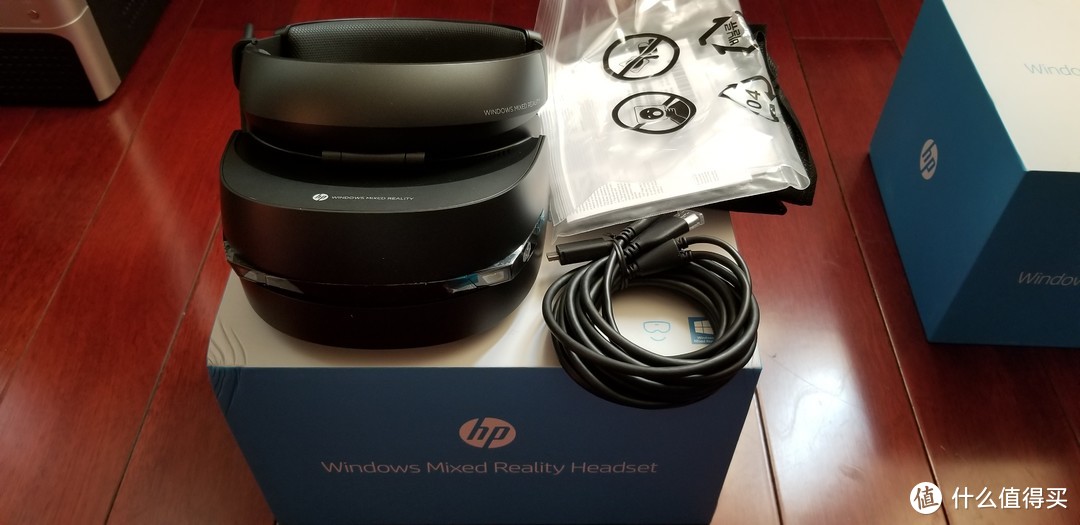 #本站首晒#微软MR—HP 惠普 Windows Mixed Reality 混合现实眼镜 开箱