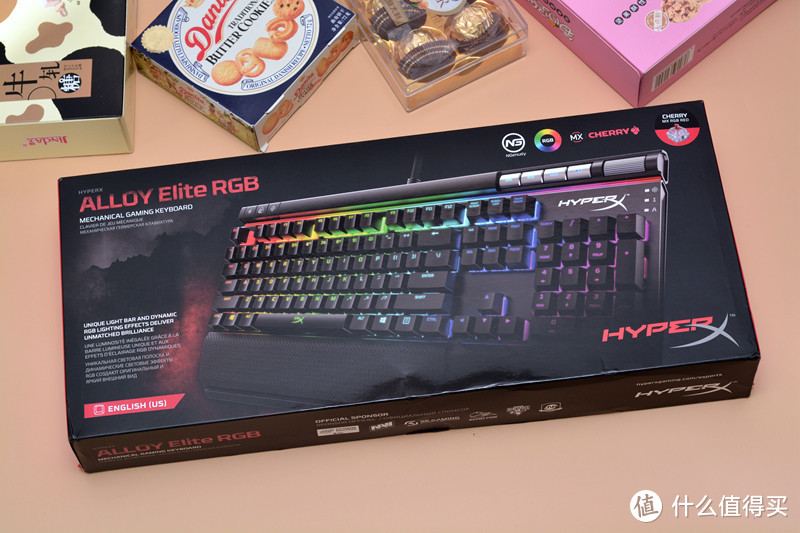 驱动还需提高—Kingston 金士顿 HyperX 阿洛伊 精英RGB 机械键盘 开箱分享