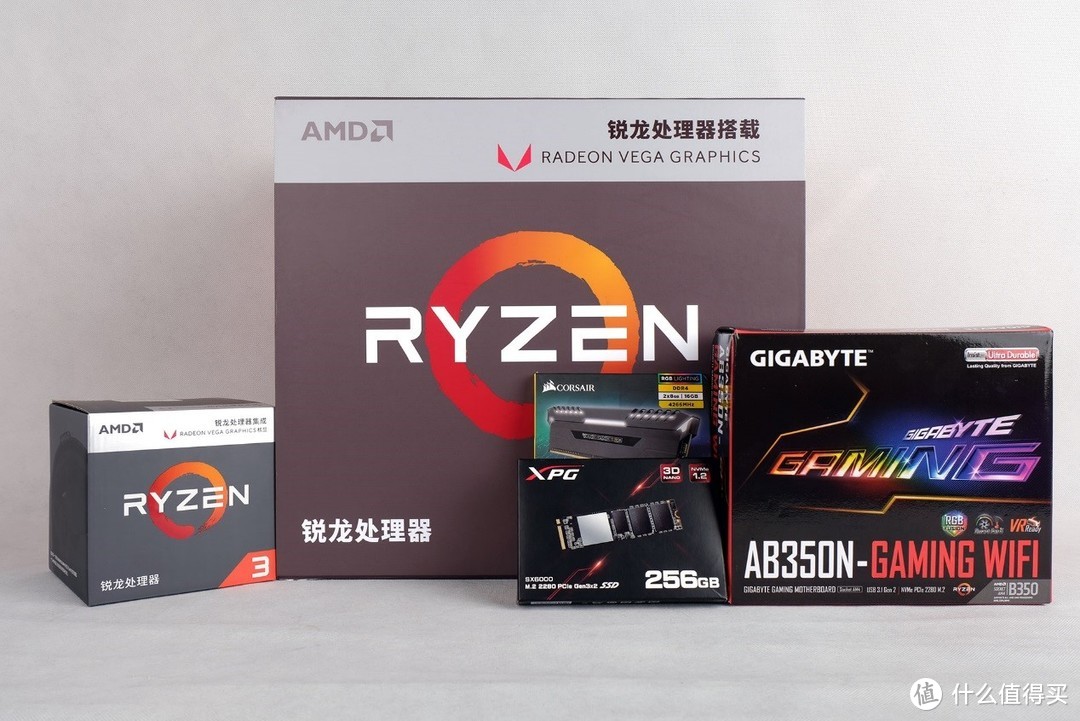 #原创新人#用核显吃鸡是怎样的一种体验—AMD 锐龙 Ryzen 3 2200G APU处理器 装机