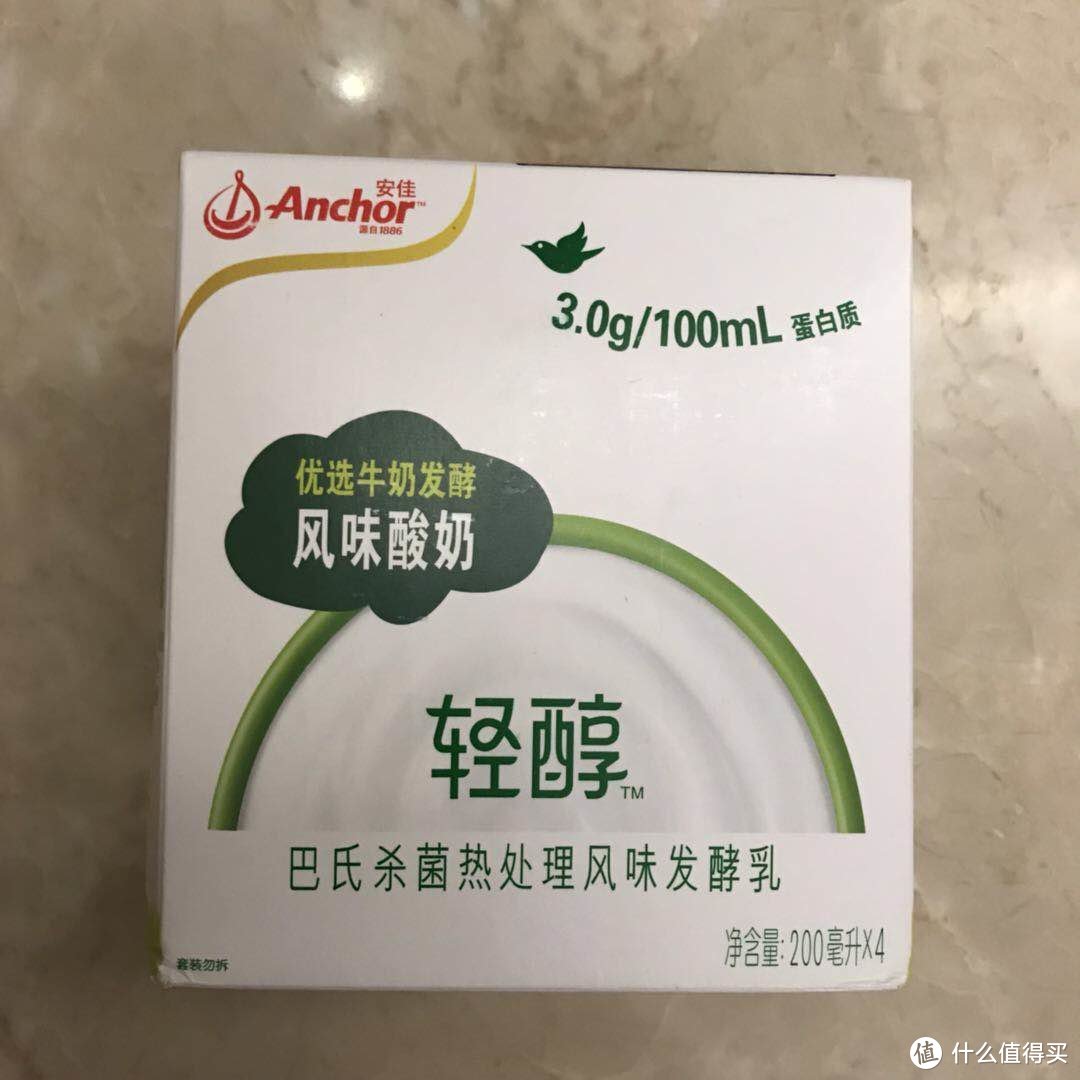 等了那么久也值得的好味道---安佳Anchor 轻醇风味发酵乳