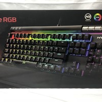 金士顿 HyperX Alloy Elite RGB 机械键盘外观展示(面板|键帽|键盘托|配件)
