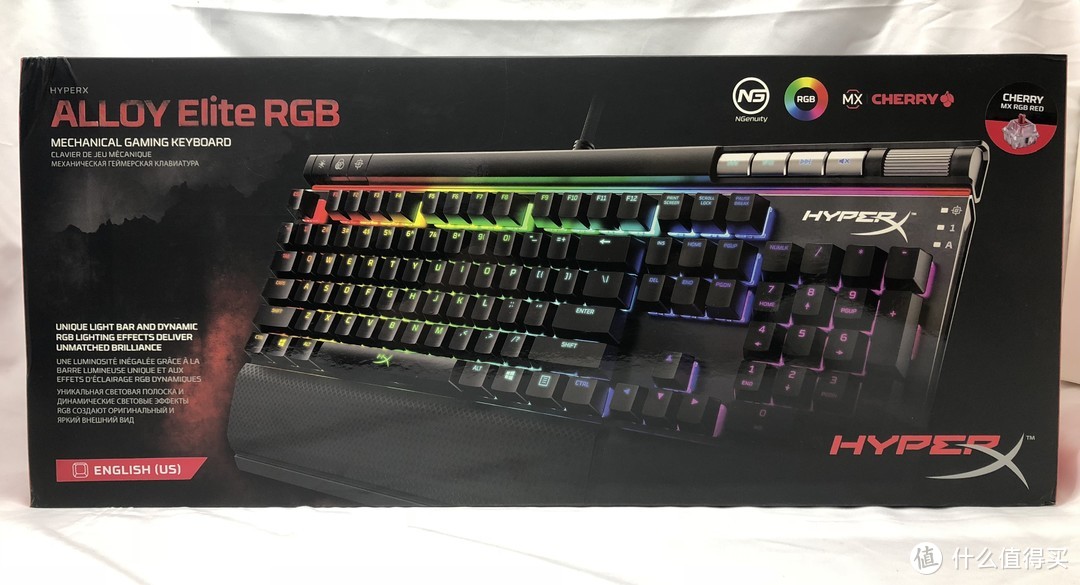 手感爆炸爱不释手—金士顿 HYPERX Alloy Elite RGB阿洛伊键盘 开箱