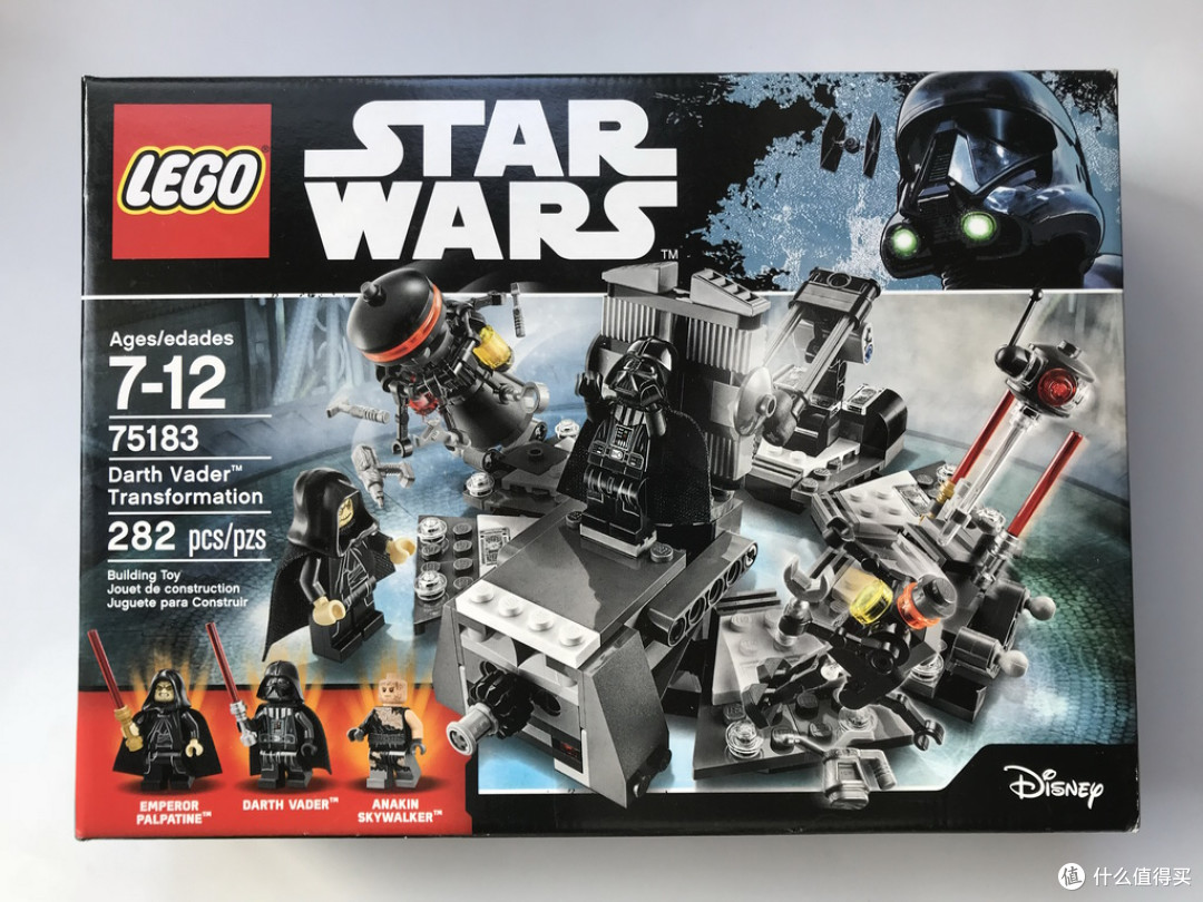 lego乐高starwars星球大战系列75183达斯维达的诞生开箱