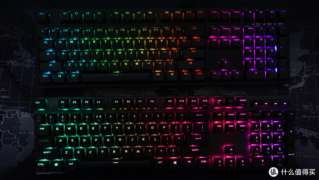 不仅有信仰灯，还自带小游戏—CoolerMaster 酷冷至尊 MK750 RGB 红轴机械键盘 开箱简评