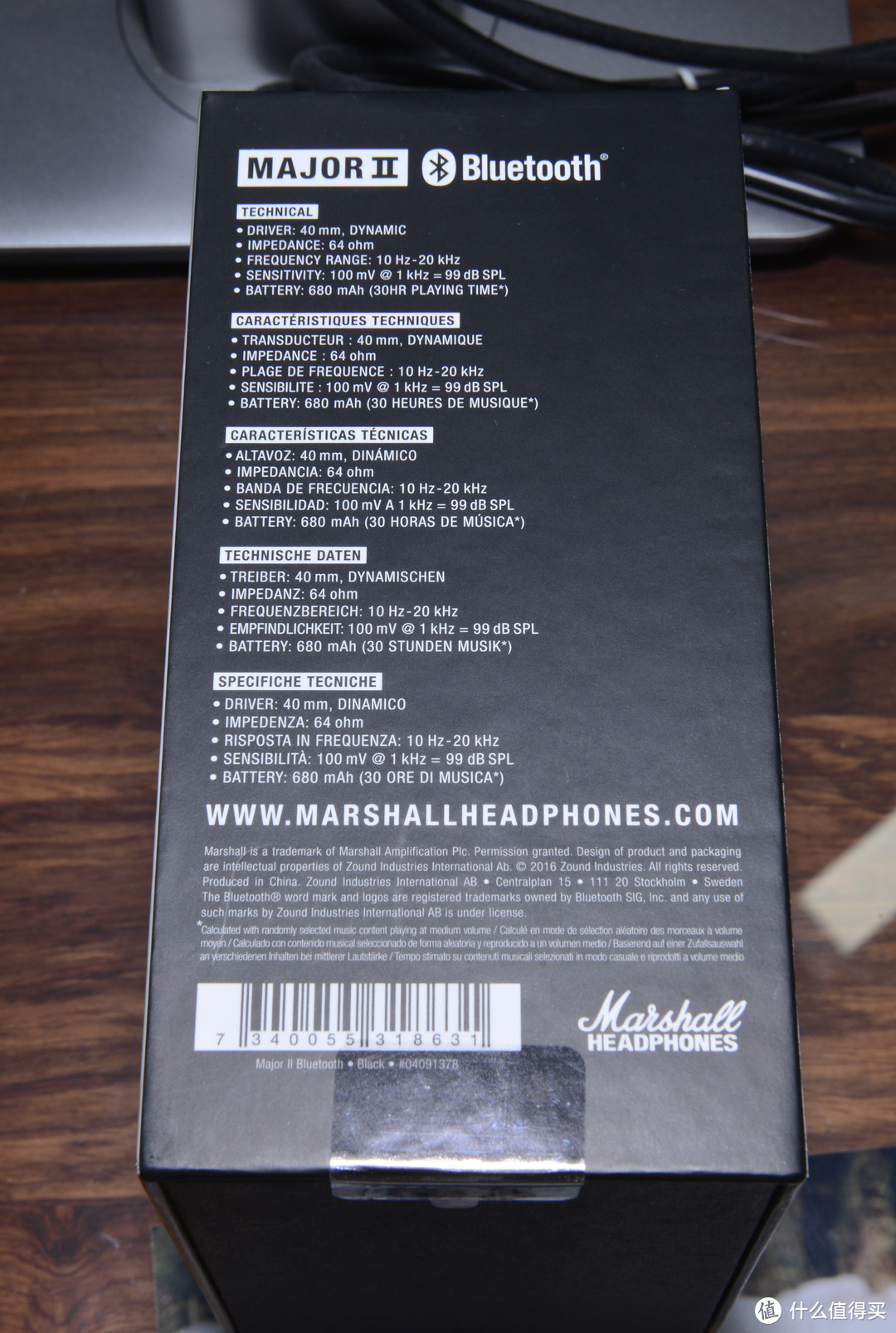 #原创新人# 摇滚的信仰—MARSHALL 马歇尔 大马勺II蓝牙版 耳机  开箱