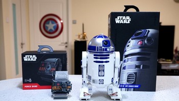 Sphero 星球大战 智能遥控机器人 R2-D2 及 原力手环 体验评测