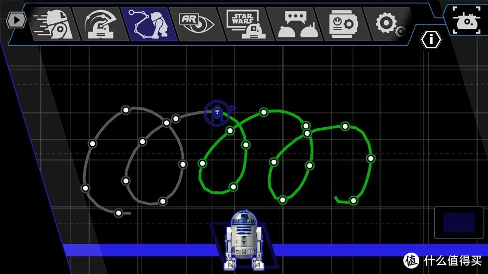 Sphero 星球大战 智能遥控机器人 R2-D2 及 原力手环 体验评测