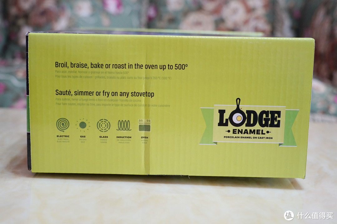 一抹骚紫：Lodge EC6D93 6夸脱 搪瓷铸铁荷兰煮锅 开箱晒单