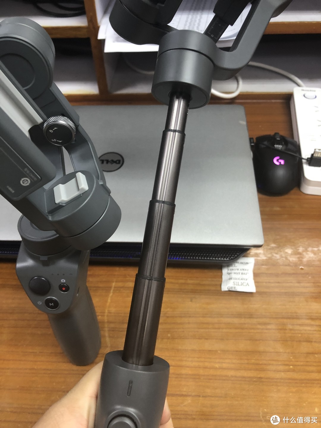 DJI 大疆 OSMO MOBILE 2 云台 开箱使用，并简单对比飞宇Vimble2