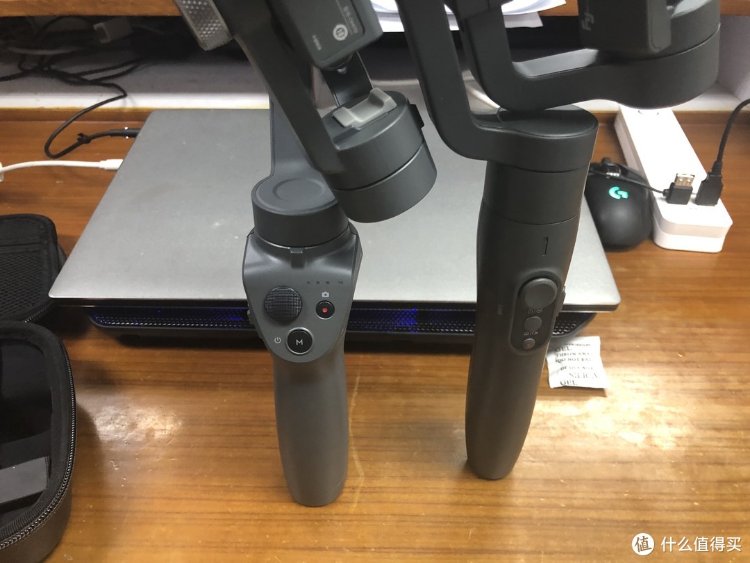 DJI 大疆 OSMO MOBILE 2 云台 开箱使用，并简单对比飞宇Vimble2