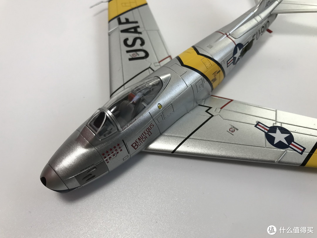 HobbyMaster HM 收藏家系列 F86 佩刀战斗机 合金模型 开箱