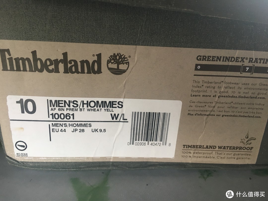 老三晒物之：低价入手Timberland 添柏岚 10061 男士工装靴 晒单