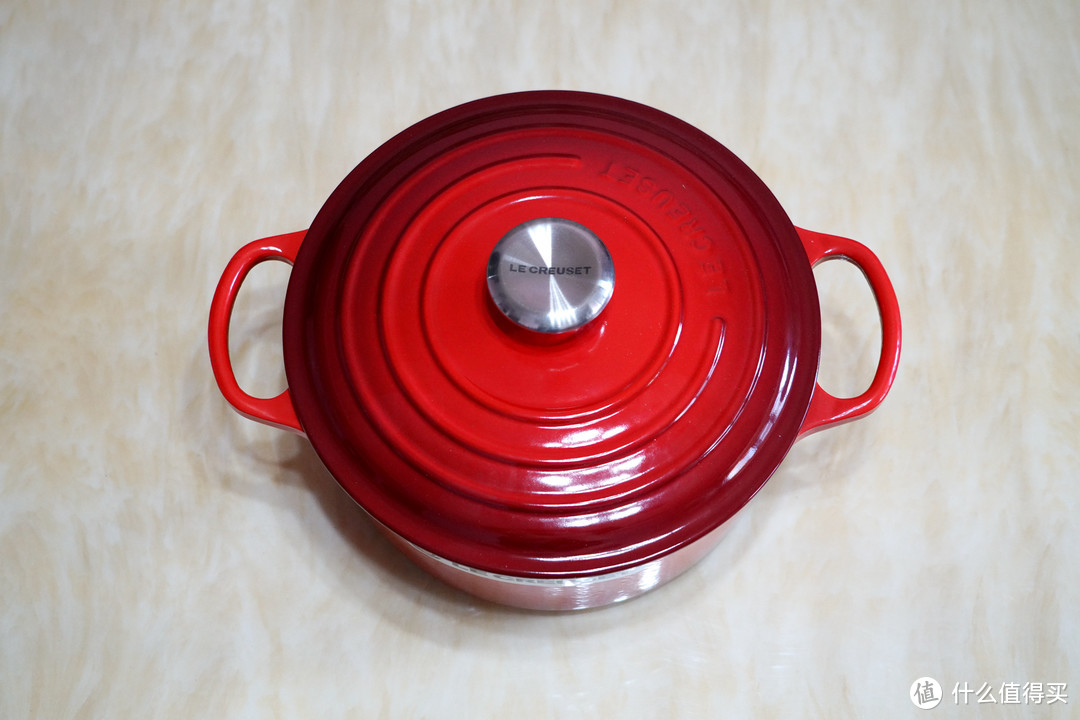 除了颜值一无是处？Le Creuset 酷彩经典圆形24cm珐琅铸铁锅