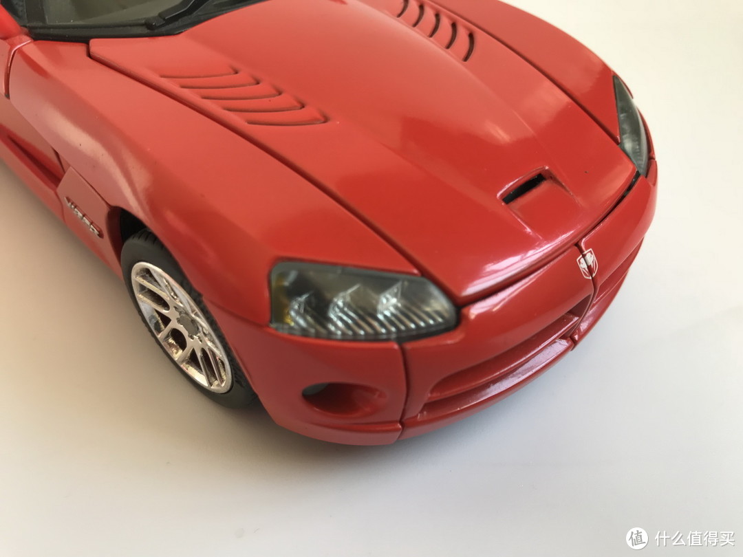 #本站首晒#TAKARA TOMY 变形金刚 BinalTech系列 BT02 横炮 2003 Dodge Viper SRT-10