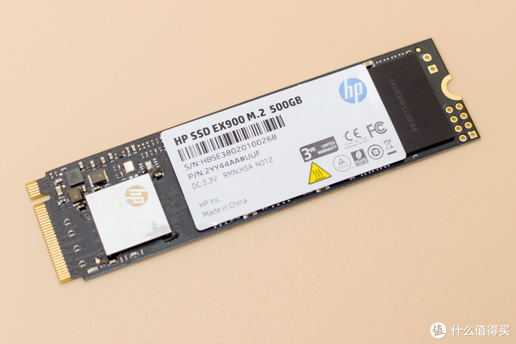 #本站首晒#适合平板电脑升级的硬盘：HP EX900 500G NVMe SSD 硬盘 实测