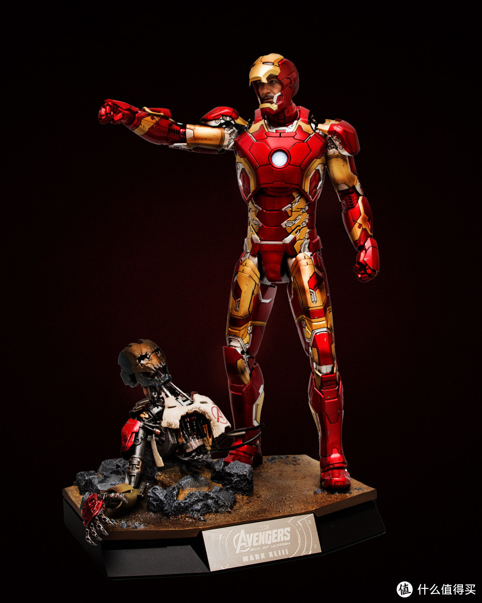 开启新阶段的钢铁战衣：HOT TOYS MMS 278 钢铁侠 Mark43 1/6可动人偶 开箱