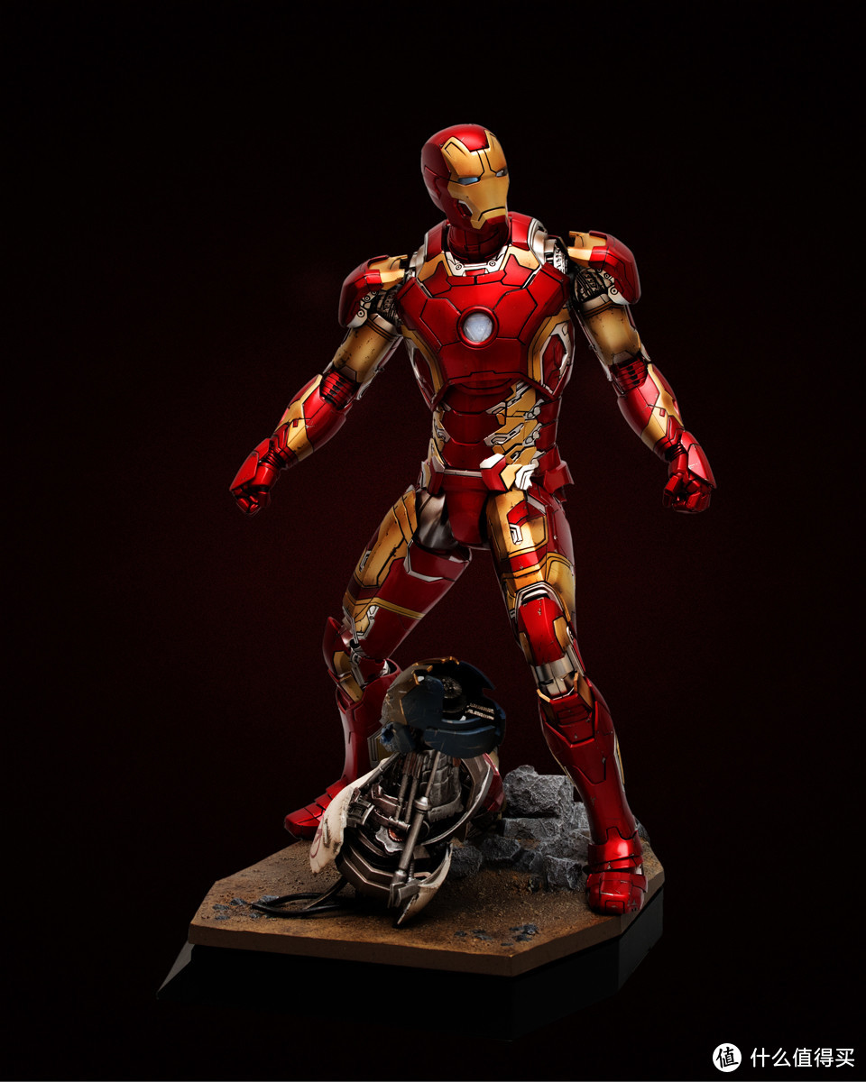 开启新阶段的钢铁战衣：HOT TOYS MMS 278 钢铁侠 Mark43 1/6可动人偶 开箱