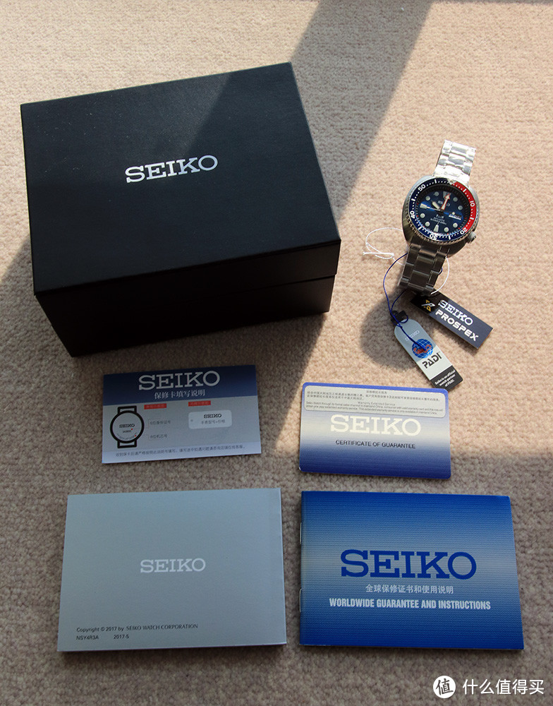 白菜价入手的第一款潜水表—SEIKO 精工 PROSPEX系列 PADI特别版 男款机械表 开箱