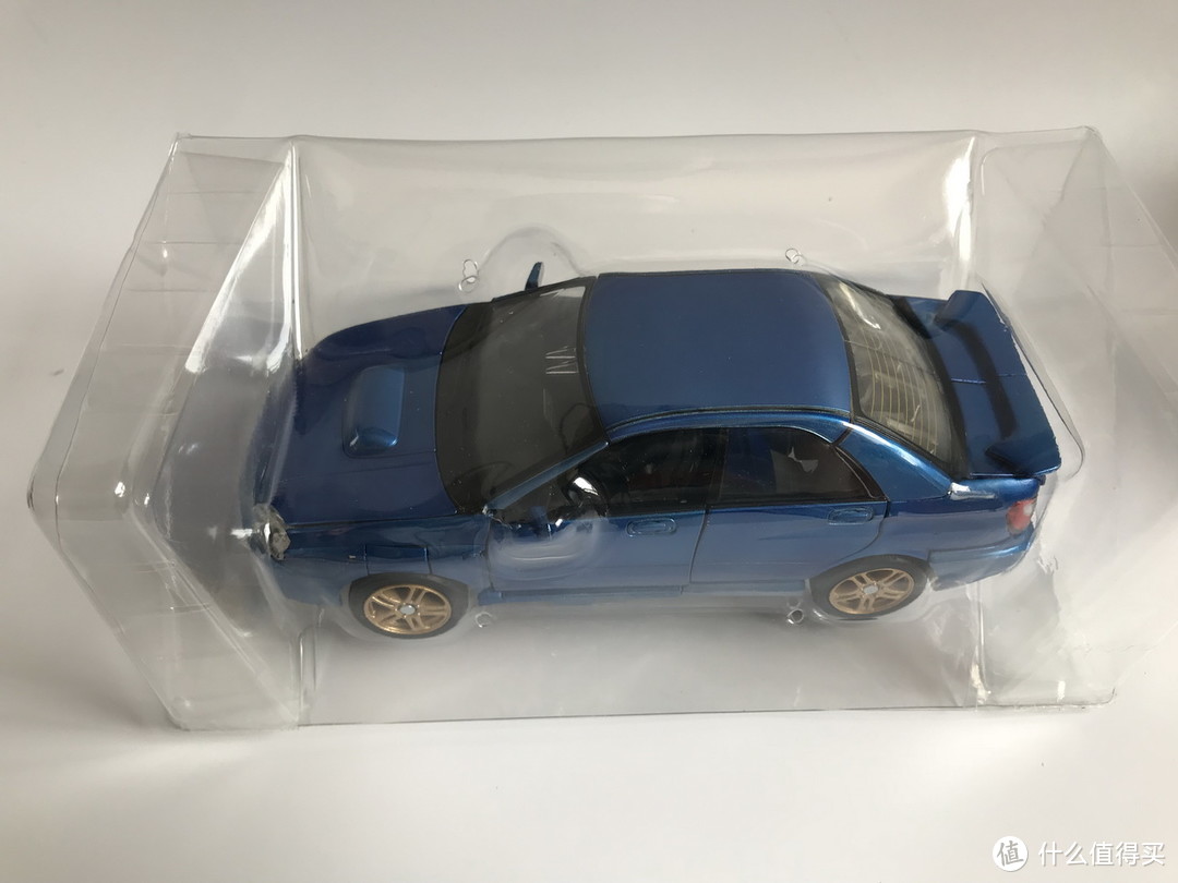 #本站首晒#TAKARA TOMY 变形金刚 BT19 蓝霹雳 SUBARU IMPREZA WRX